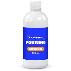 7 Artists Pouring Medium Acryl Glänzend 500 ml - Acryl Medium Pouring Fluid für Acrylfarben | Kunst & Malen