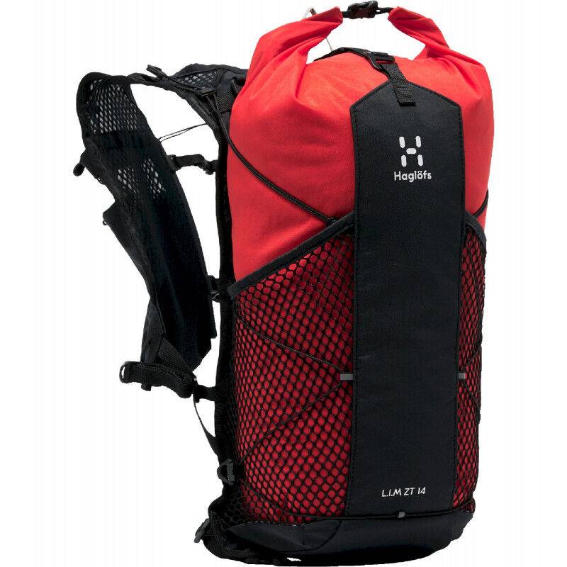 Haglöfs L.I.M ZT 14 - Vandringsryggsäck True Black / Zenith Red S / M