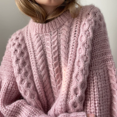 Garnpakke - Aegyo Knit, Aegyo Sweater Grå - Green Rocks 1