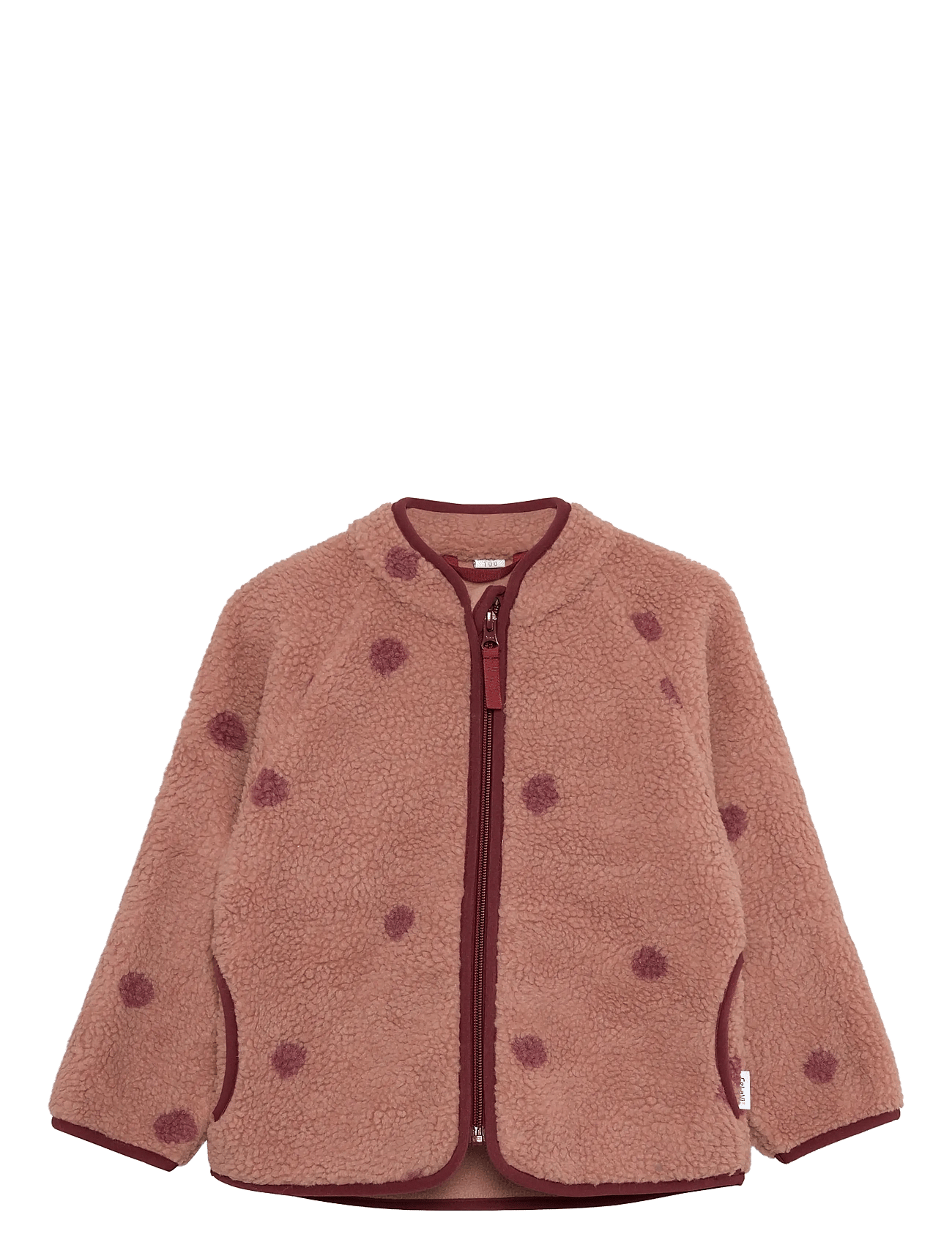 CeLaVi Teddy Fleece Jacket - Brown - 130