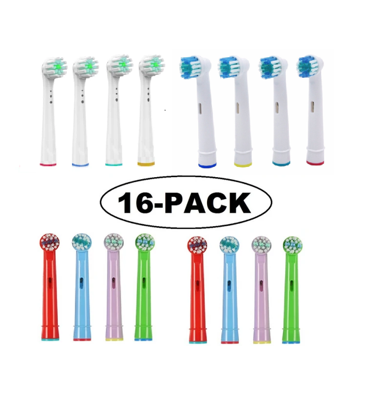 Oral-B kompatibla tandborsthuvuden 16 pack Mixpack V.1