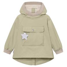 Mini A ture Sommerjakke - MatBaby Vito Fleece Anorak - Elm Green - Mini A Ture - 74 - Sommerjakke