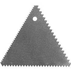 Urijk tårta sida isbildning skrapa isbildning mjukare kant uppsättning bakverktyg kam design tårta skrapa kök diy tårta dekorationsverktyg - 10.5 x 10.5 x 10.5cm