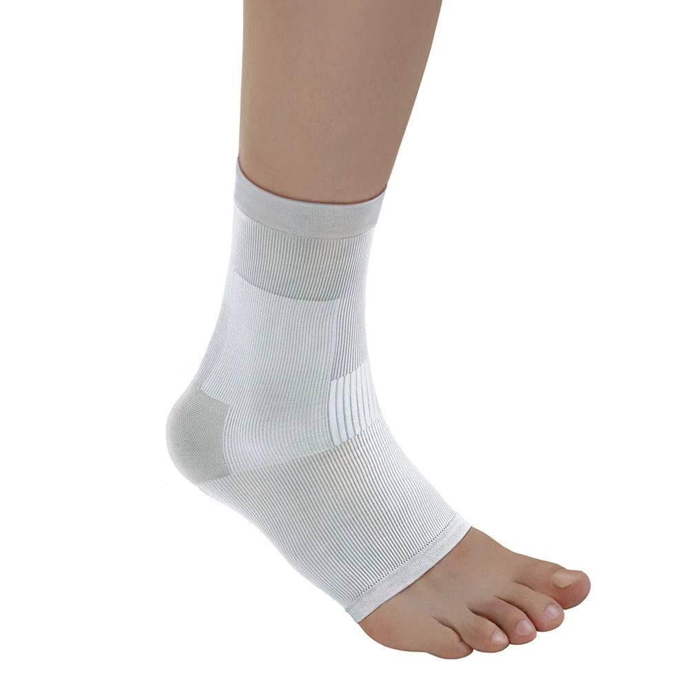 Ankelstøtte Solidea Silver Support Ankle - L / Hvid