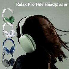 Relax Pro HiFi Headphone høretelefoner - Sort