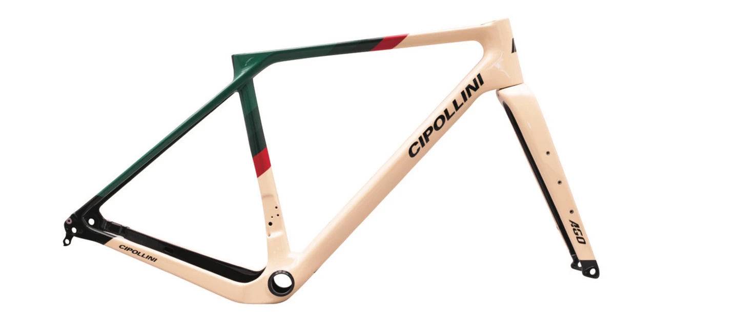 Cipollini Ago DB Frameset 2025 - 064 / M / Sand/Green/Red Shiny (M)