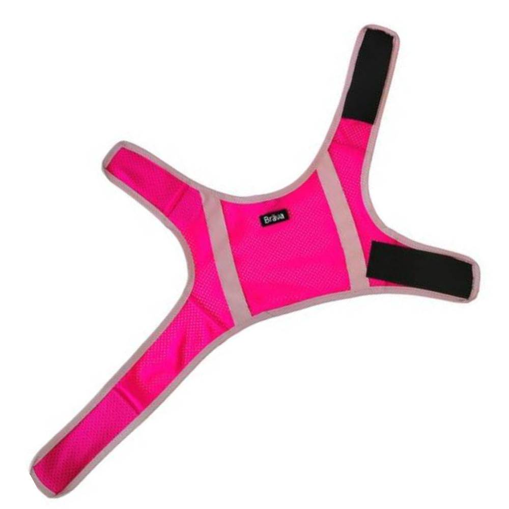 Atte Attention reflexväst till hund - Neonrosa / XL