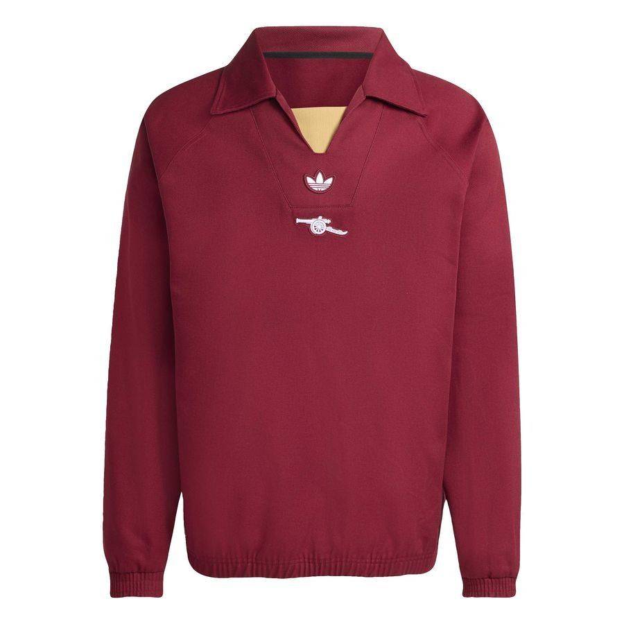Arsenal Sweatshirt Drill Terrace Icons - Bordeaux - adidas - ['Röd'] (Medium)
