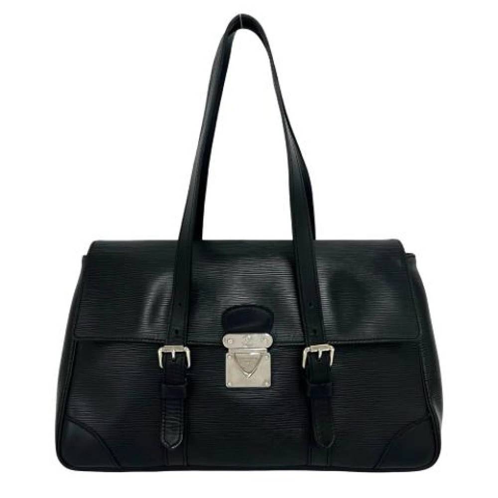Louis Vuitton Vintage Pre-owned Vintage Skuldertaske - Vintage - Dame - Sort - ONE SIZE - Uld
