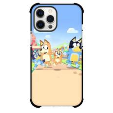 Bluey Phone Case For iPhone Samsung Galaxy Pixel OnePlus Vivo Xiaomi Asus Sony Motorola Nokia - Bluey Family Walking Illustration