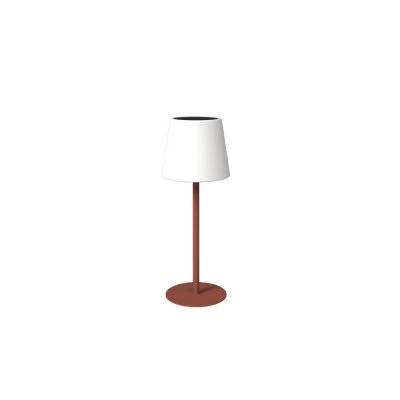 Portabel LED-Lampa Arc Solcell Terracotta