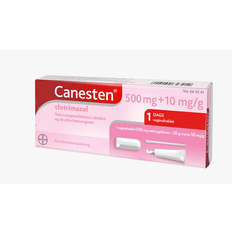 Canesten 500 mg + 10 mg/g - 1stk+20g