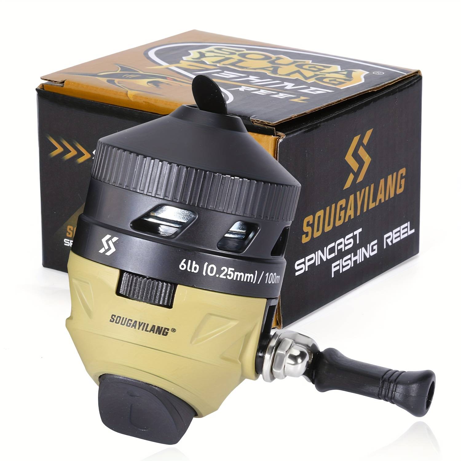 3.4:1 Internal Reel Fishing Line Reel Closed Face Reel Fishing Reel Non-hand Injury Casting Reel