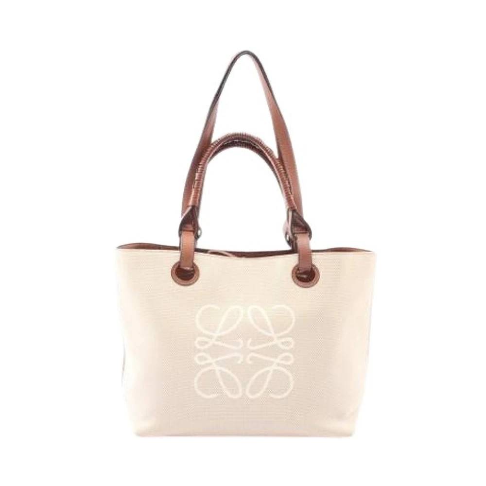 Loewe Pre-owned - Pre-owned Canvas Tote Bag Vintage - Dam - ONE Size -
