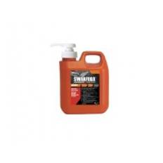 Handrengöringsgel Swarfega Orange 1ltr med parfym/pump Grön för olja/fett/smuts,6 dnk/krt