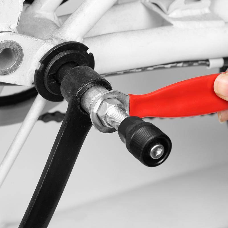 Verktyg för borttagning av cykelvevar Cykelvevdragare Pedalnyckel Multifunktionell Vevparti Pedal Vevbultdragare Reparationsverktyg