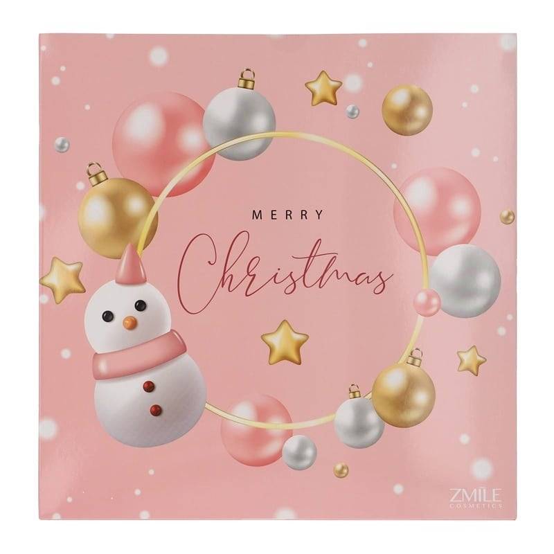 Zmile Cosmetics Beauty Advent Calendar Square Snowman