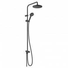 Hansgrohe Vernis Blend Duschsystem Showerpipe 200 1jet Reno EcoSmart in mattschwarz