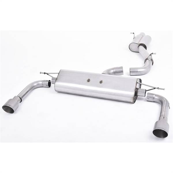 Milltek Resonated (Quieter) Cat-Back Exhaust System With Titanium Tips