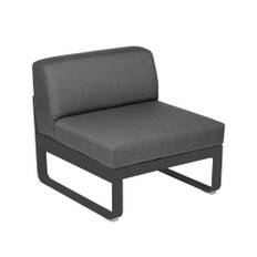 Fermob Bellevie Central modulsoffa anthracite, graphite grey dyna, 1-sits