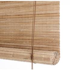 Bambusgardin – Lys brun – 98% Soldæmpning - varenr 80500-CAR - 160 x 230 cm