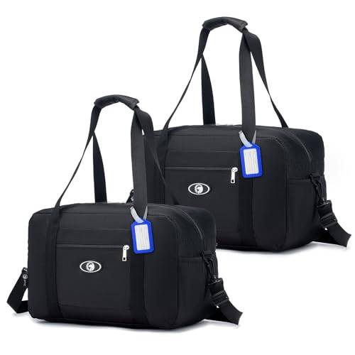 SPAHER 20L Resväska Handbagageväska Ryanair 40x20x25 Cabin Bag Sportväska Weekenderväska Handväska Kabinväska Travel Duffle Fitness Bag för Män och Kvinnor