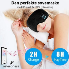 Sleep Eye Sovemaske med BT musik