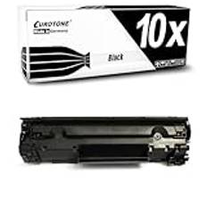 Eurotone Toner 10 x kompatibel med Canon Lasershot LBP1120 ersätter 1550A003 EP22 EP-22 Black OfficePro Edition