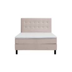 Komplett Sängpaket Dream 120x200 cm Knappar - Beige sängpaket Basic Home