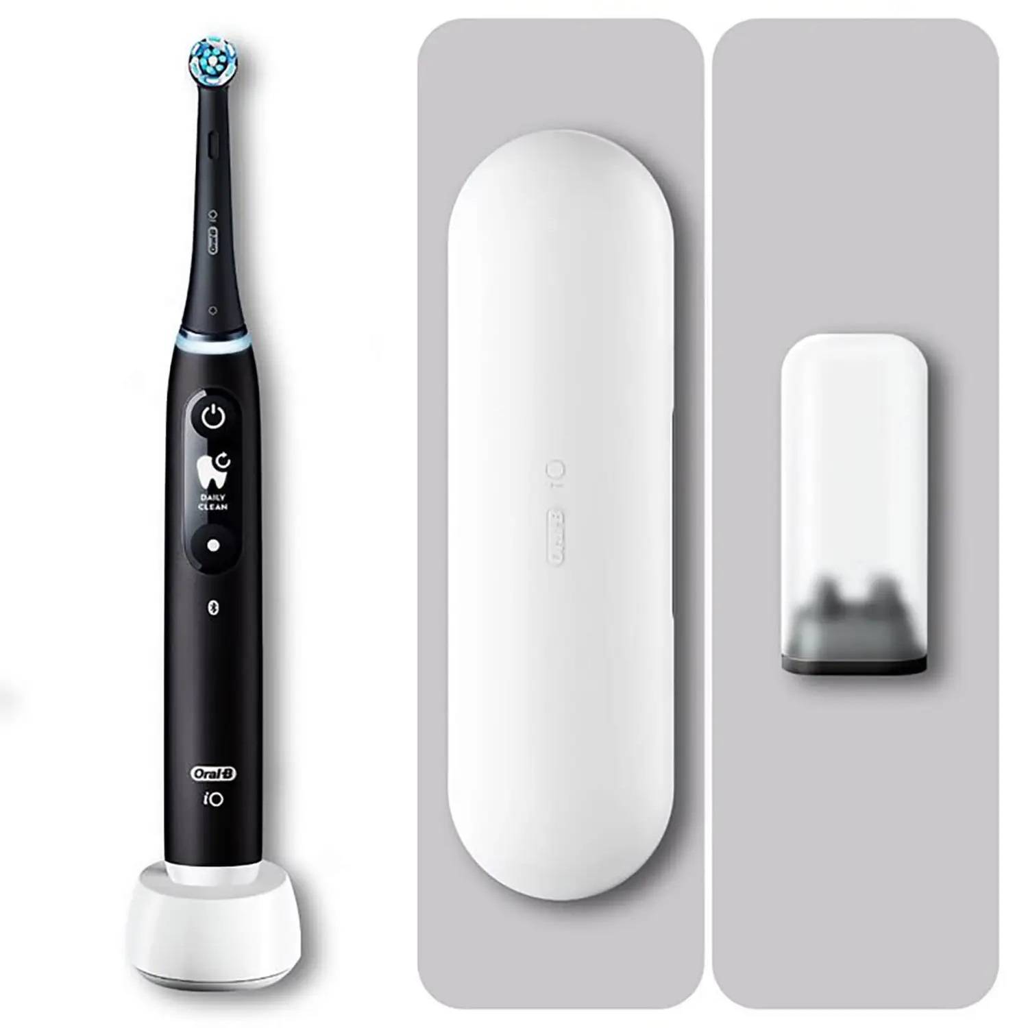Oral-B iO Series 6 Voksen Roterende tandbørste Sort.