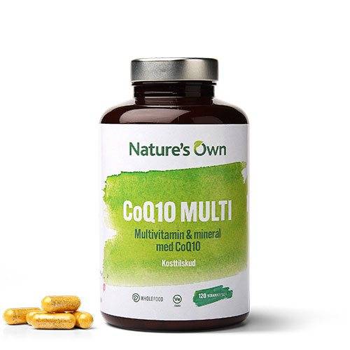 Natures Own CoQ10Multi - 120 kap Bedst før 5/26