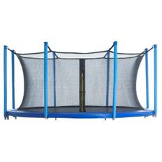 Trampolinnät 12ft, 8 stolpar, PE-material