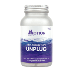 Motion Nutrition Unplug - Night Time Nootropic, 60 Capsules