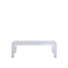 Kartell - Invisible Side Table 5000 H40, Crystal, H: 40 - Soffbord - Tokujin Yoshioka - Transparent - Plast
