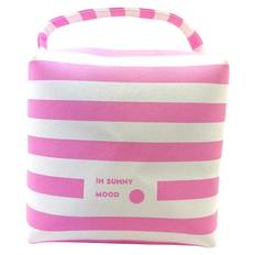 IN SUNNY MOOD Sunny Square Cosmetic Stripe Pink