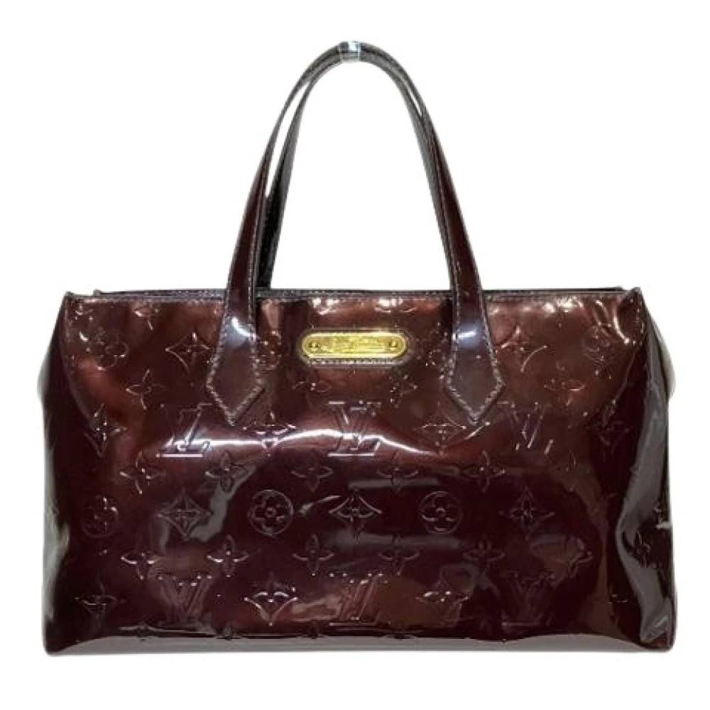 Louis Vuitton Vintage Pre-owned Vintage Håndtaske - Vintage - Dame - Lilla - ONE SIZE - Læder
