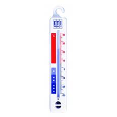 Fridge/Freezer thermometer, vertical, -30 to +40°C