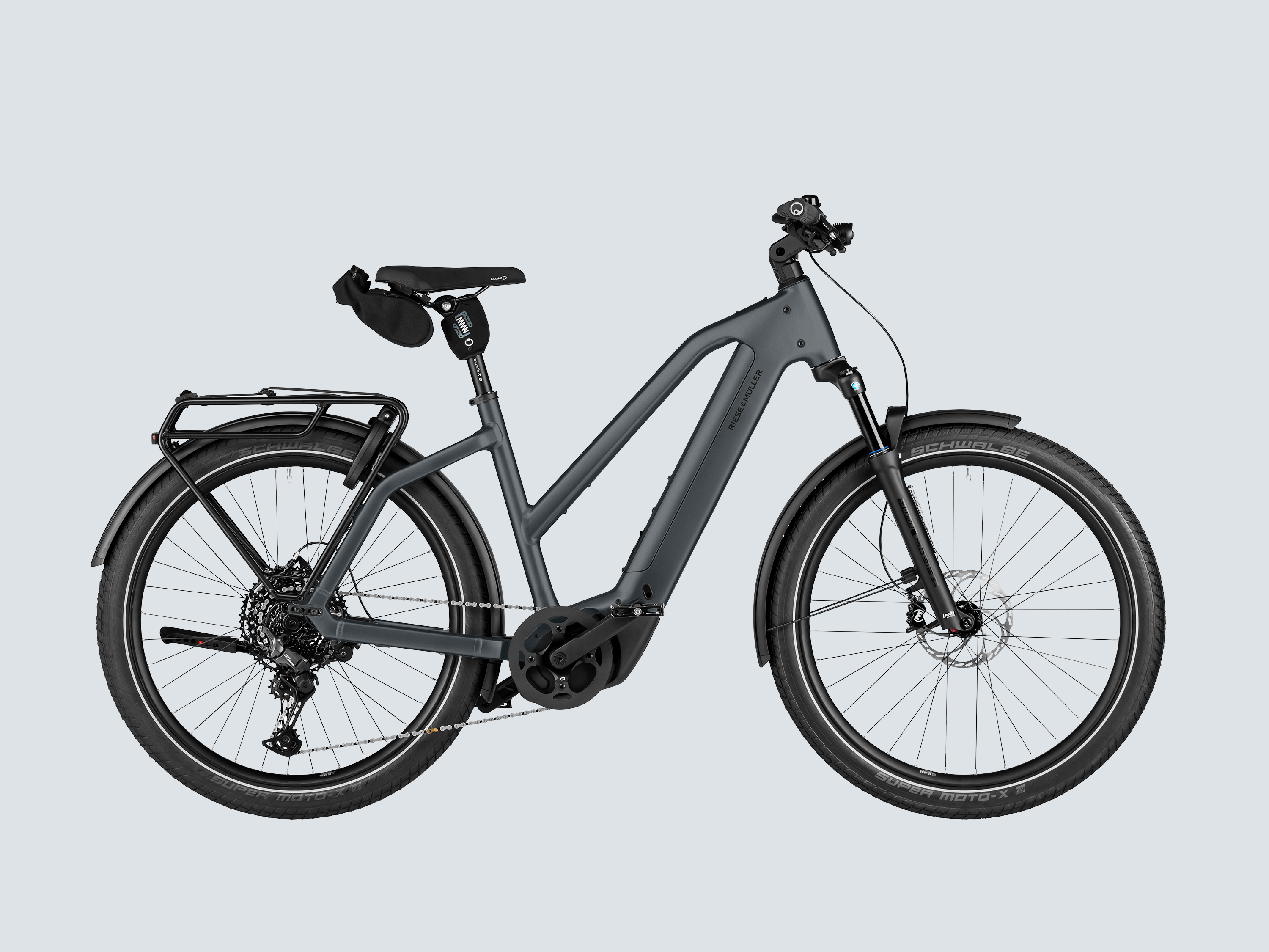 Riese & Müller Charger5 Mixte Touring Pro - Slate Grey / Medium (170-185 cm)