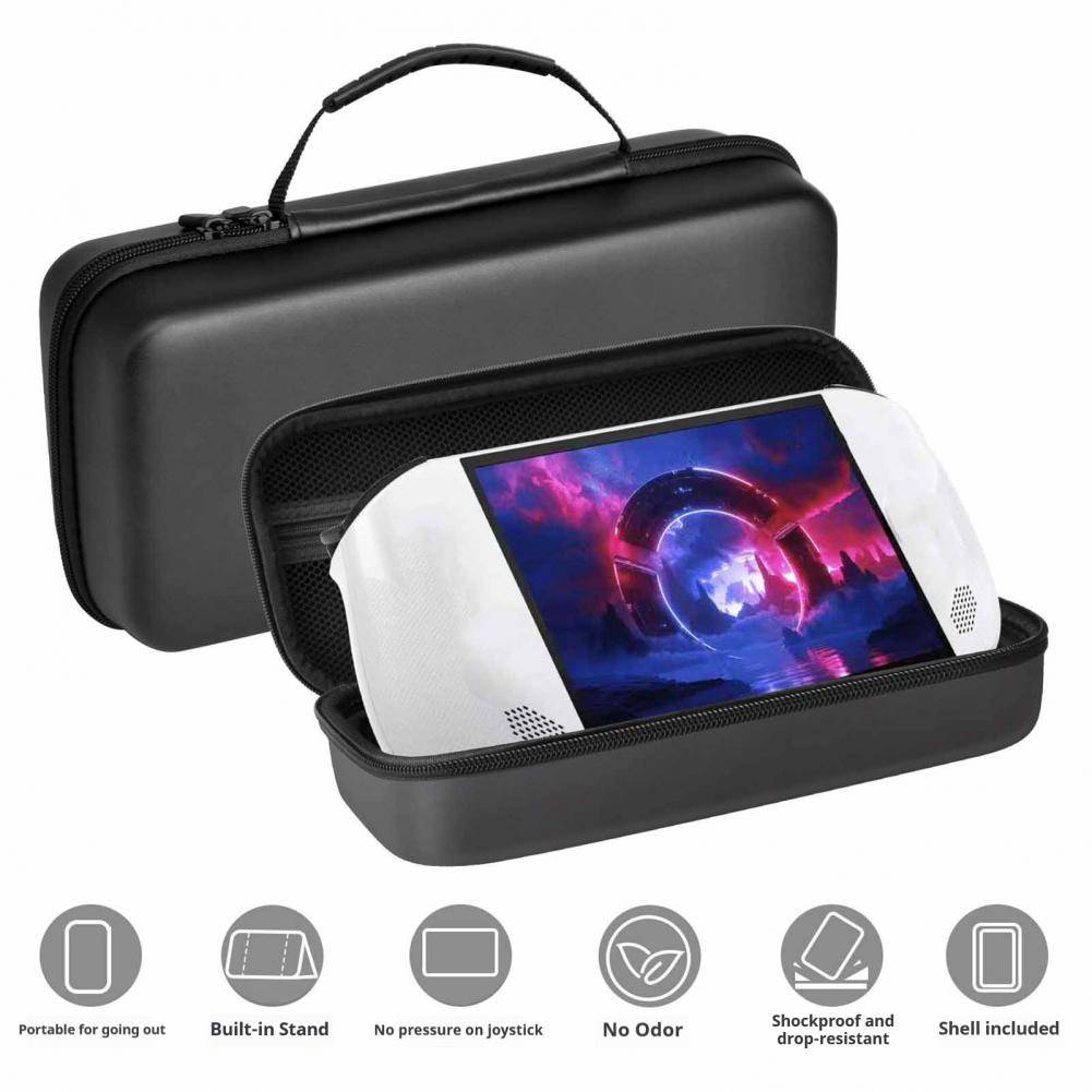 Travel Storage Box Carrying Case for Legion Go S Portable Hard Travel Pouch Shockproof Protective Storage Bag with Handle