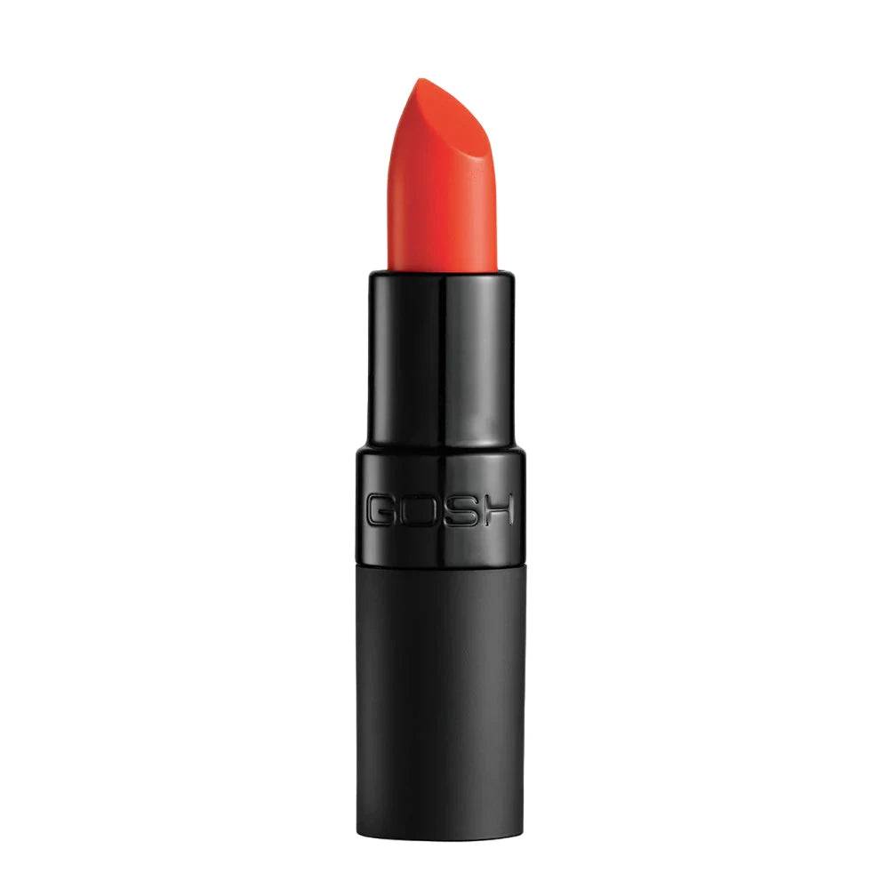 Gosh Velvet Touch Lip Colour Krämigt läppstift 153 Flirty Orange 4 g Testprodukt