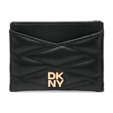 DKNY, Tilbehør, Dame, Sort, ONE SIZE, Læder, Sort Kortholder Pung