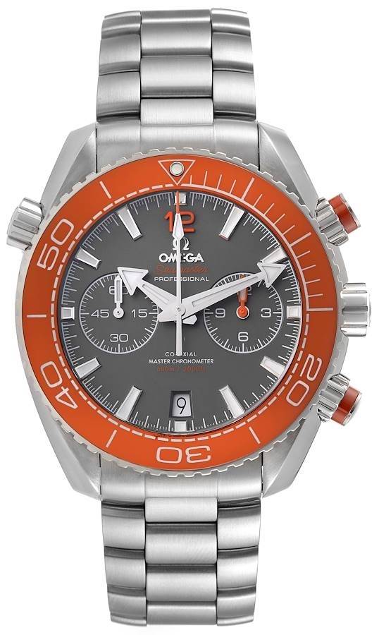 Omega Herreur 215.30.46.51.99.001 Seamaster Planet Ocean Grå/Stål