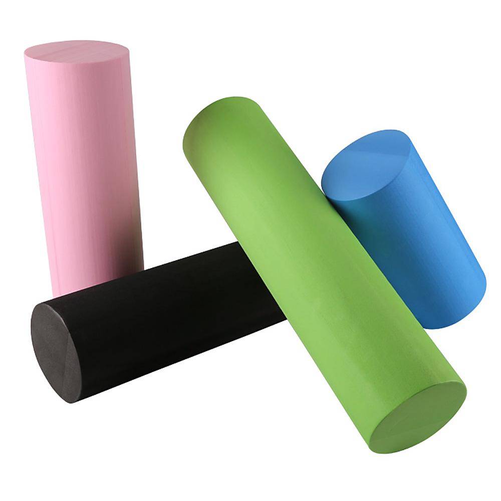 Yoga Foam Roller Highdensity EVA Muscle Roller Self Massage Tool för Gym Pilates Yoga Fitness 30cm 60cm violett