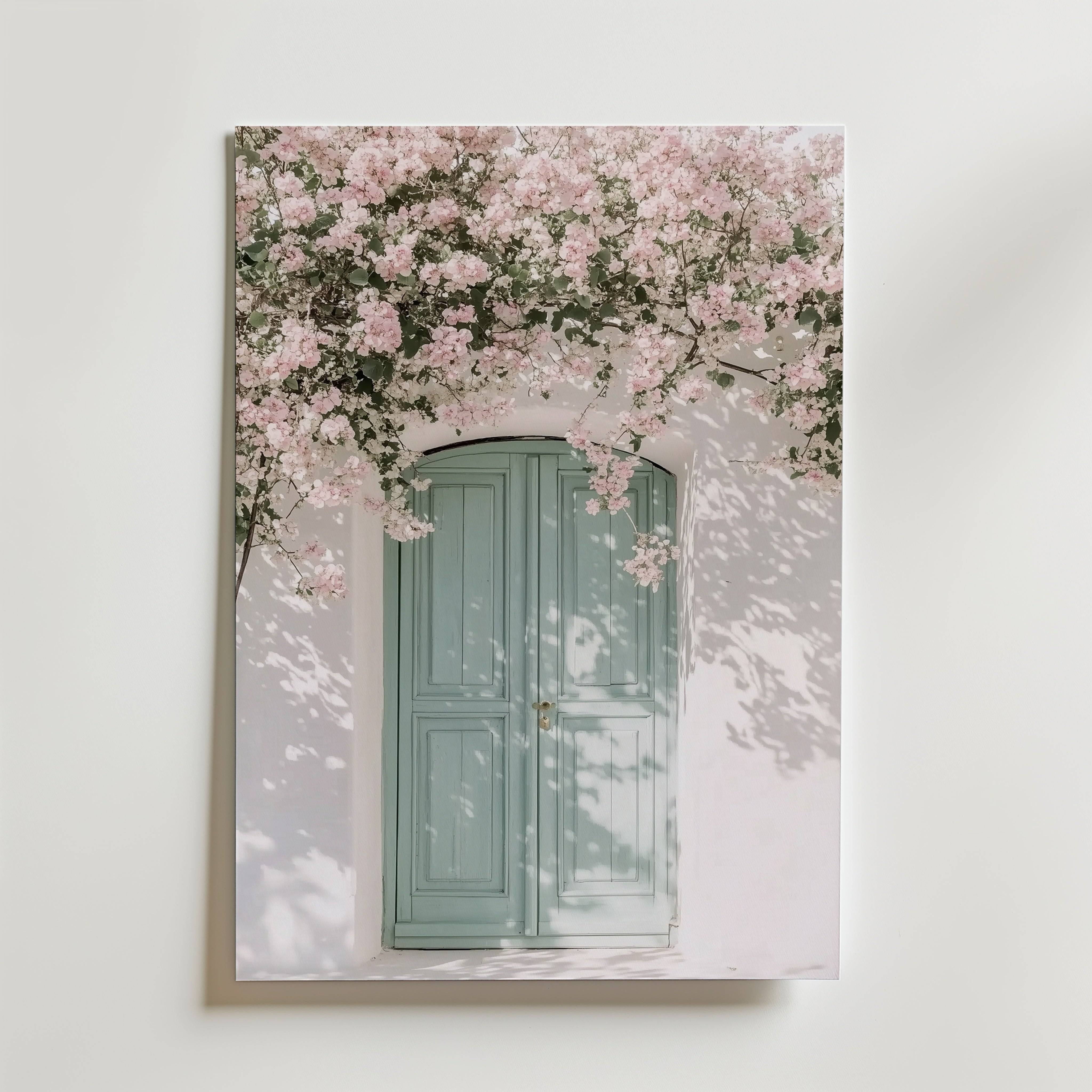 Blossom & Mint Poster - Fine Art Poster 30x40 cm Utan passepartout