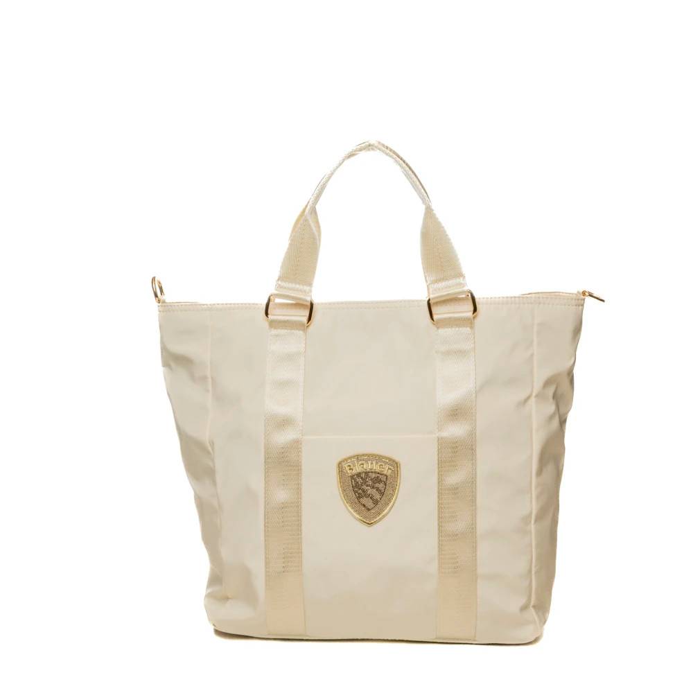 Blauer Silva 01 Nylon Tote - Tasker - Dame - Hvid - ONE SIZE - Nylon