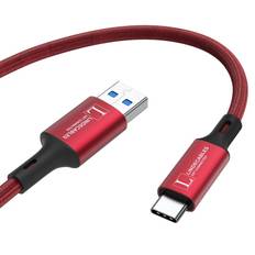 LindeCables USB-C til USB-A 3.2 Gen.1 Premium kabel - 3 m Rød Type: USB-C til USB-A Strømforsyning: Kan levere op til 5V, 3A (15W) Dataoverførselshastighed: Op til 5 Gbps Kompatibilitet: Kompatibel med en bred vifte af USB-C og USB-A enheder Holdbarhed: Robust aluminiumshus af høj kvalitet kombineret med et holdbart, flettet kabel for øget styrke og fleksibilitet.