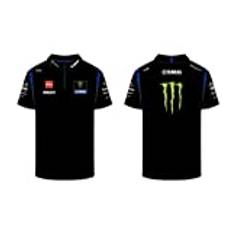 Valentino Rossi Pikétröja för män, svart, XL