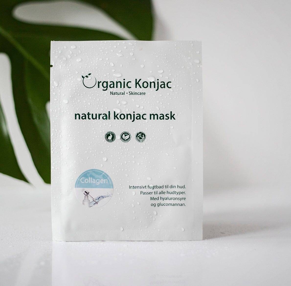 Organic Konjac Mask - Collagen
