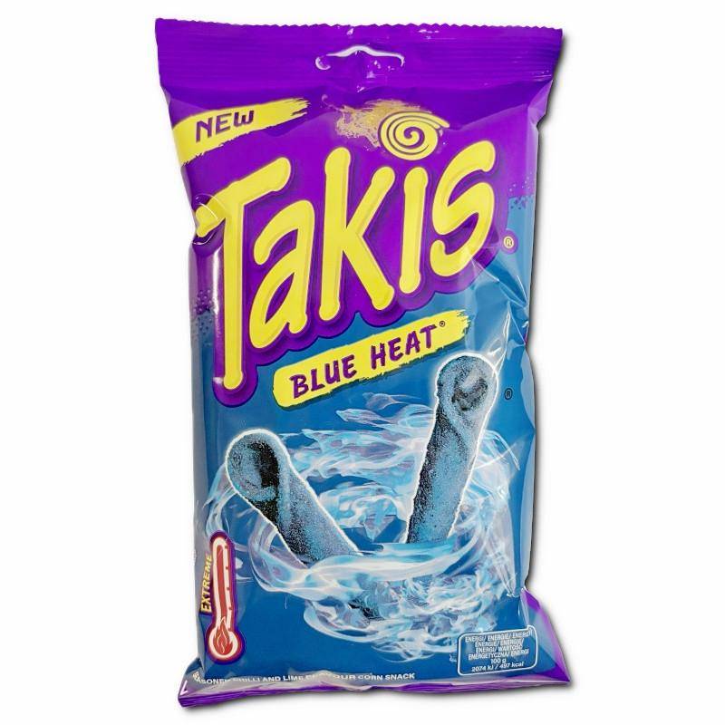 Tacky'S Tortillachips Blå Heta USA 100G