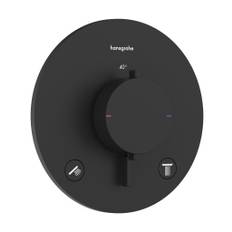 Hansgrohe Ecostat Comfort S brusearmatur, sort